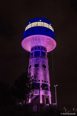Migdal Haemek Tower - Night Lighting 200111-14