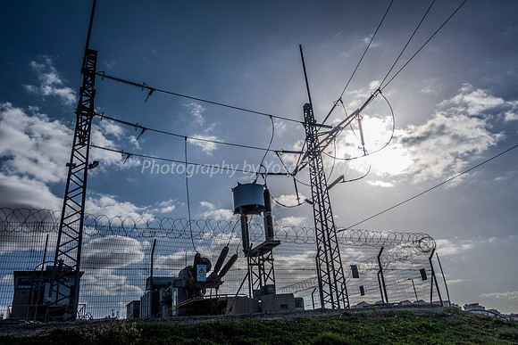 Electricity Station Spiking Sky 181212-1