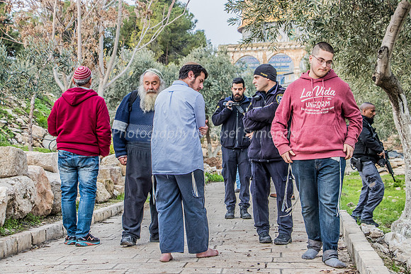 Standing in Front of Eastern Entrance to Temple 181216-7