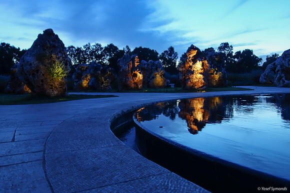 Memorial Pool at Dusk 8