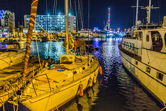 Ships Moored in Eilat Port 180603-3