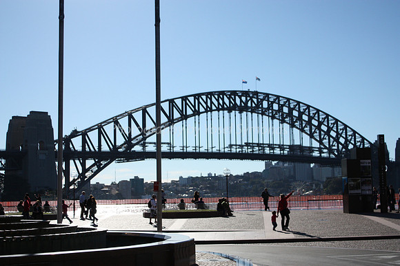 Sydney Harbour Bridge and Schoolchildren 3