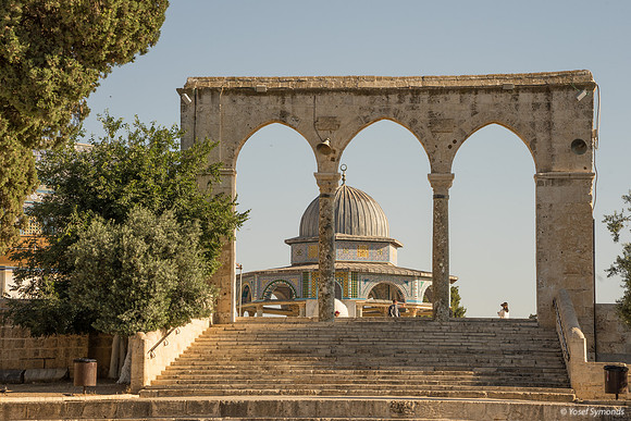 Turkish Arches with Small Dome Behind 190610-2