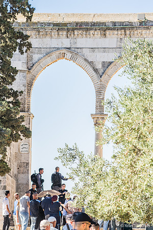 Police Guarding the Platform 190711-1