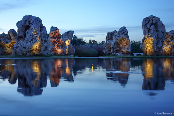 Memorial Pool at Dusk 3