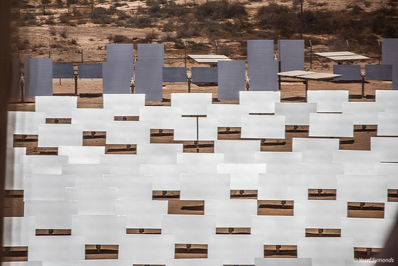 CSP Solar Field from Tower 100623-1