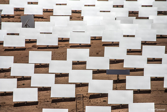 CSP Solar Field from Tower 100623-2