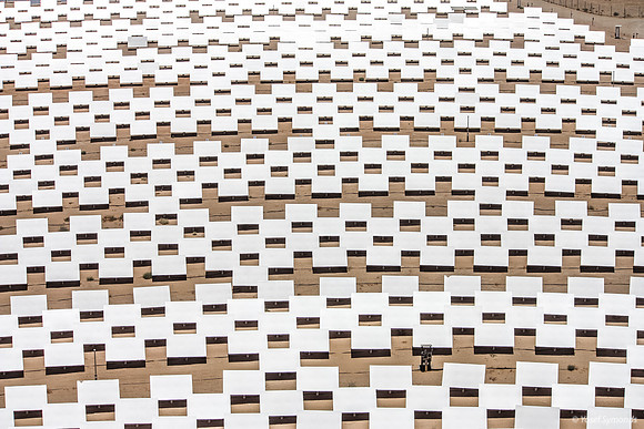 CSP Solar Field from Tower 100623-4