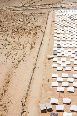 CSP Solar Field from Tower 100623-10