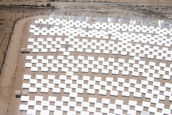 CSP Solar Field from Tower 100623-11