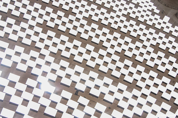 CSP Solar Field from Tower 100623-14