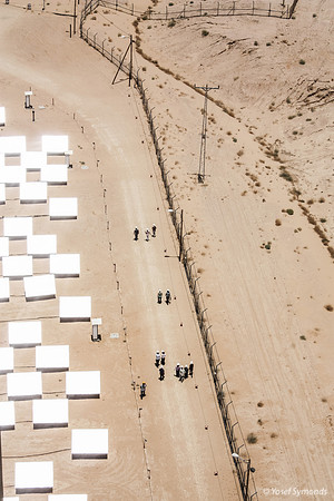 CSP Solar Field from Tower 100623-1