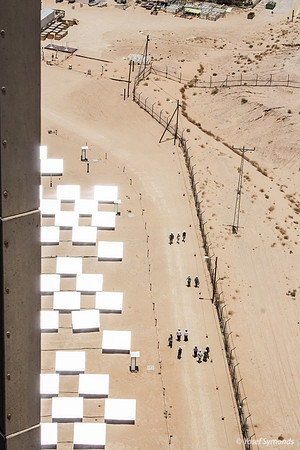 CSP Solar Field from Tower 100623-1