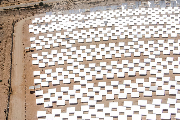 CSP Solar Field from Tower 100623-15