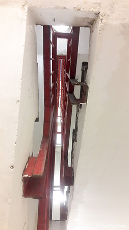 Shaar Hair Mall Staircase Railing Jerusalem 170712-1