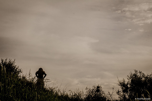 Young Lady Enjoying Solitude 190226-2