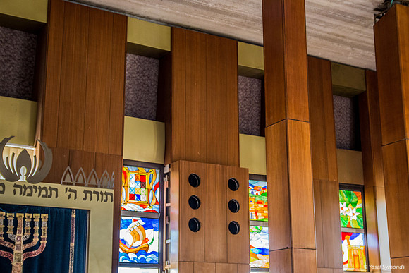 Columns of ynagogue