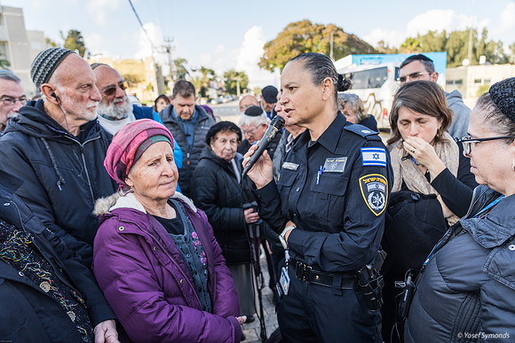 Maali Shoshana at Police Station Site 240219-18