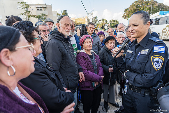 Maali Shoshana at Police Station Site 240219-17