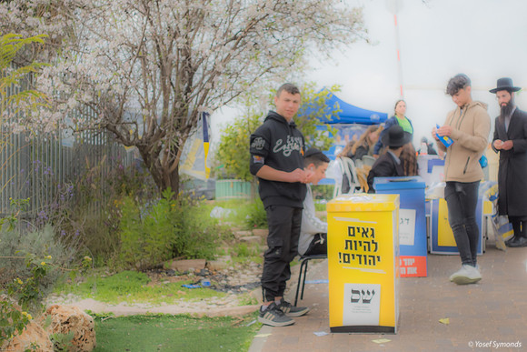 Jews Proud to be Canvassing Together 240227-2