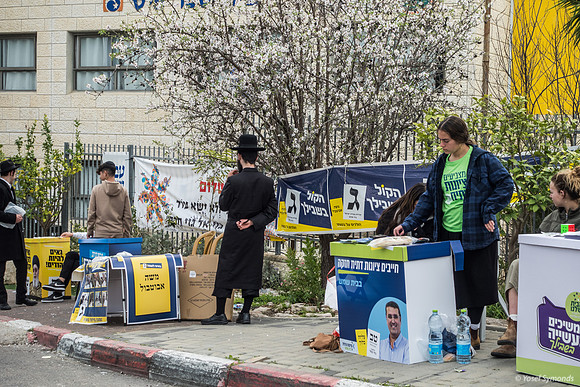 Jews Proud to be Canvassing Together 240227-4