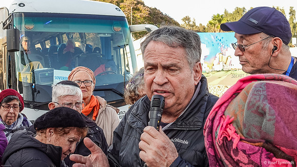 Uzi Dayan Addressing Sovereignty Participants 240219-5