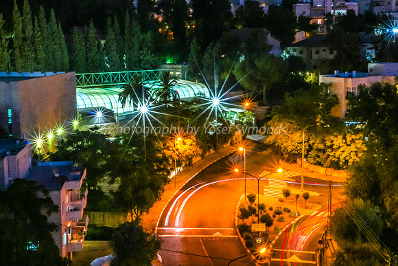 Jerusalem Street at Night 6