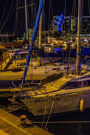 Ships Moored in Eilat Port 180603-9