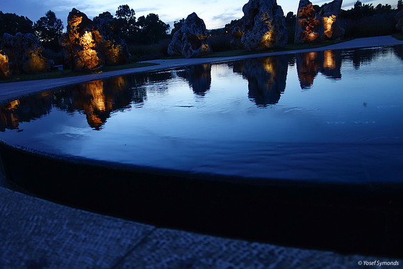 Memorial Pool at Dusk 6