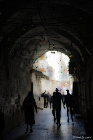 Exiting the Temple Mount Into the Moslem Quarter 190509-2