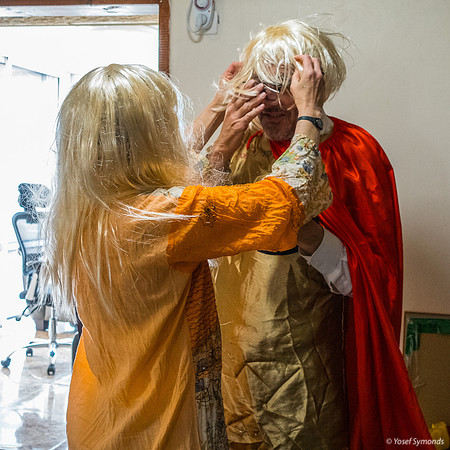 Scandanavians Dressing Up for Purim 240324-3