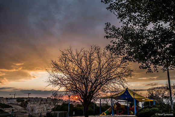 Ramat Beit Shemesh Near Sunset 190305-16