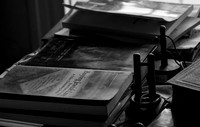 Books on Table 4