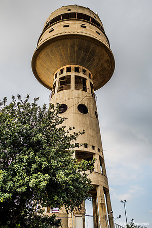 Migdal Haemek Tower Late Afternoon 200110-16