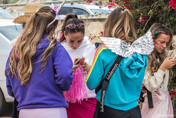 Cellphone Scrolling on Purim 240324-2