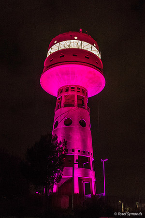 Migdal Haemek Tower - Night Lighting 200111-15