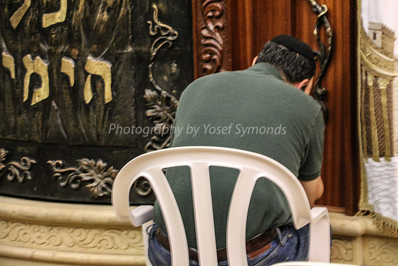 Man Praying at Kotel 5