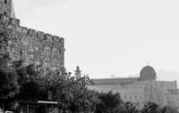 Southern Walls Old City of Jerusalem at Dawn 2