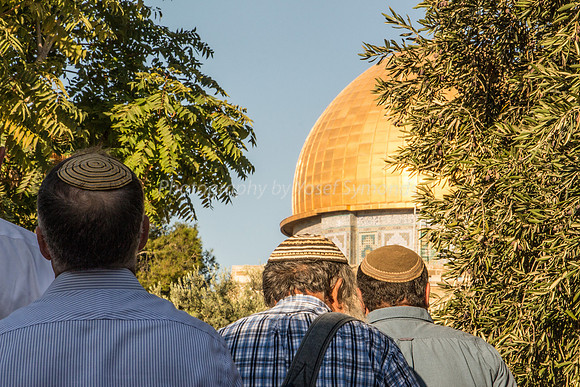 Focusing Westwards on the Site of the Holy Temple