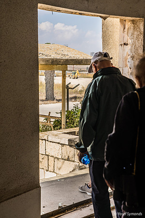 Participants Stepping Onto Observation Deck 221107-7