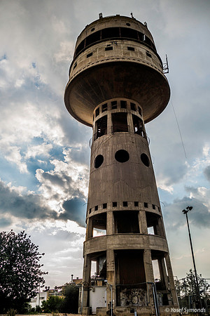 Migdal Haemek Tower Late Afternoon 200110-17