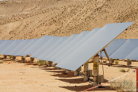 CSP Solar Field at Ground Level 100623-4