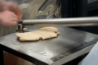 Second Kneading with Steel Beater-Roller 190408-3