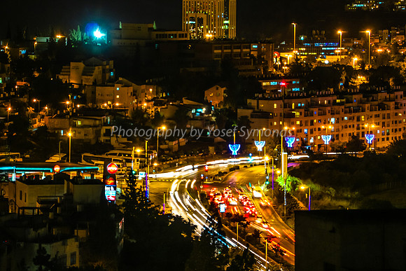 Jerusalem Street at Night 11