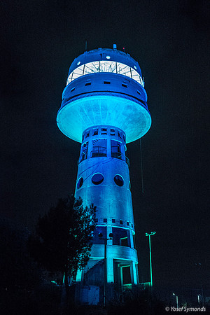 Migdal Haemek Tower - Night Lighting 200111-17