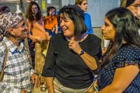 Mayor Aliza Bloch with Participant at Hachnasat Sefer Torah 2208