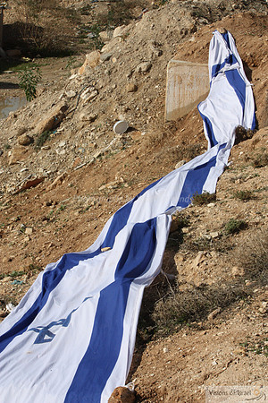 Independence Flag at Shdema 2