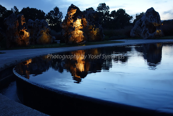 Memorial Pool at Dusk 4