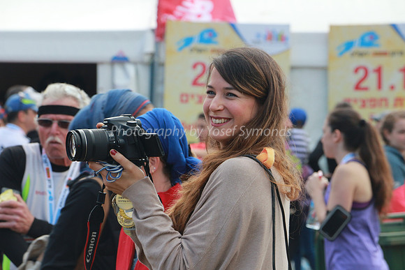 Photographer at Jerusalem Marathon 2016