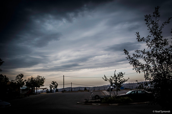 Ominous  storm on the horizon